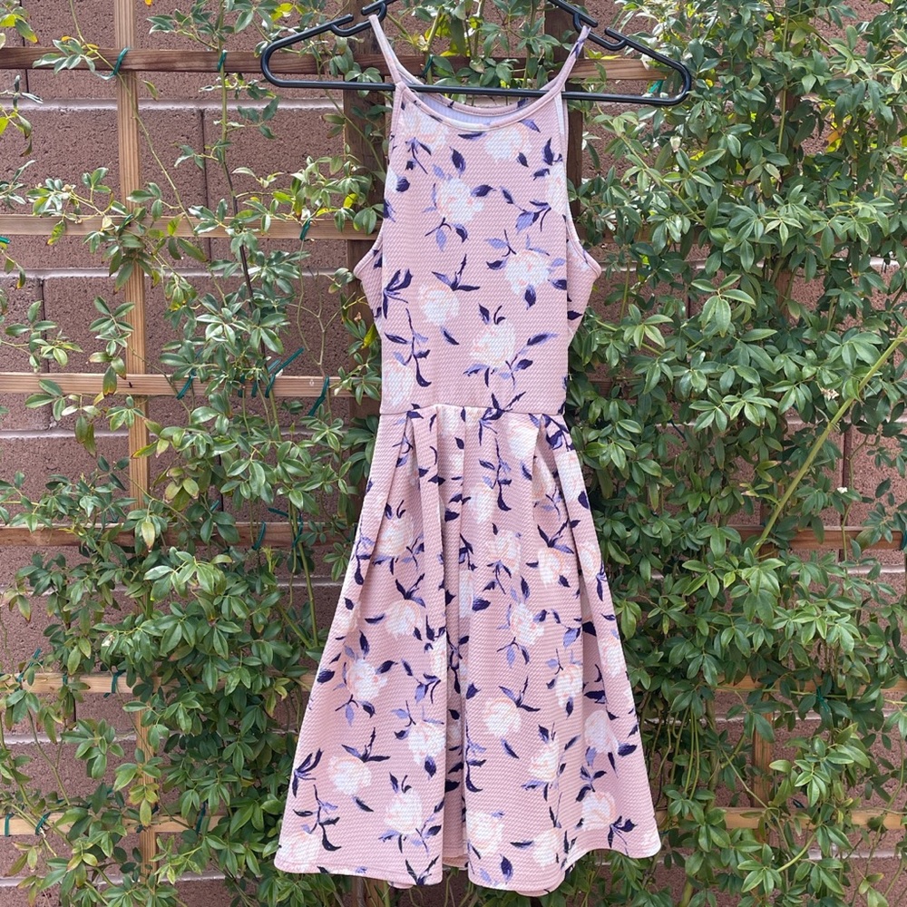 Soprano Pink Floral Mini Dress 🎀